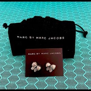 Never worn silver Marc Jacobs earrings!